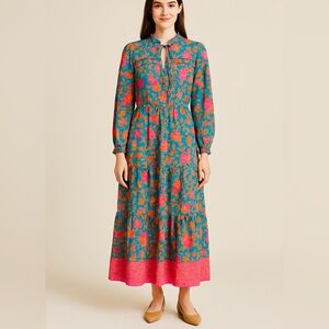 930.NWT BOEMO ANTHROPOLOGIE Bohemian Paisley Maxi Dress